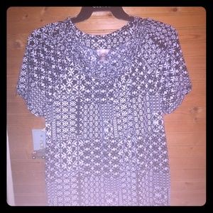 White Stag pretty pattern top